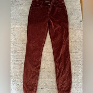 Red Velvet DL1961 Pants size 26
